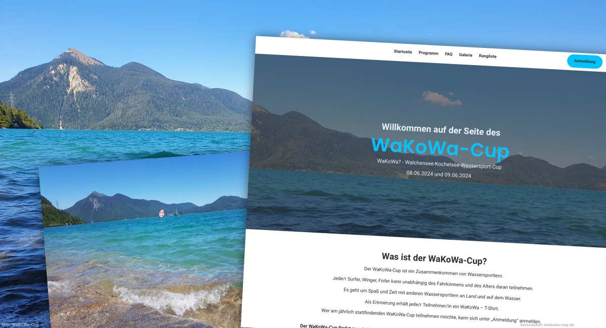 WaKoWa Wassersport-Cup am Walchensee und Kochelsee