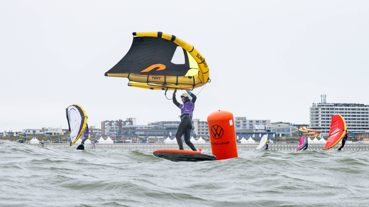 Wingfoil Slalom vor Westerland
