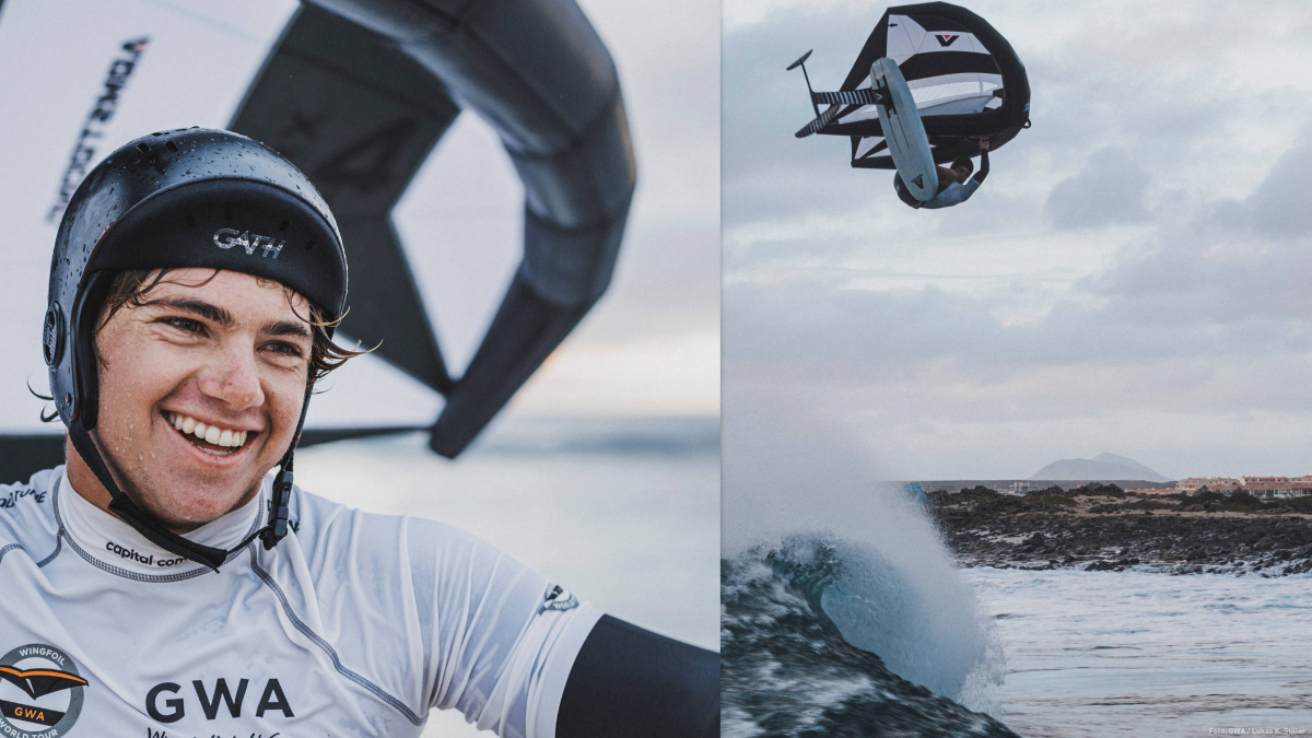 Cash Berzolla holt den Titel beim 2025er Wingfoil World Cup auf den Kapverden