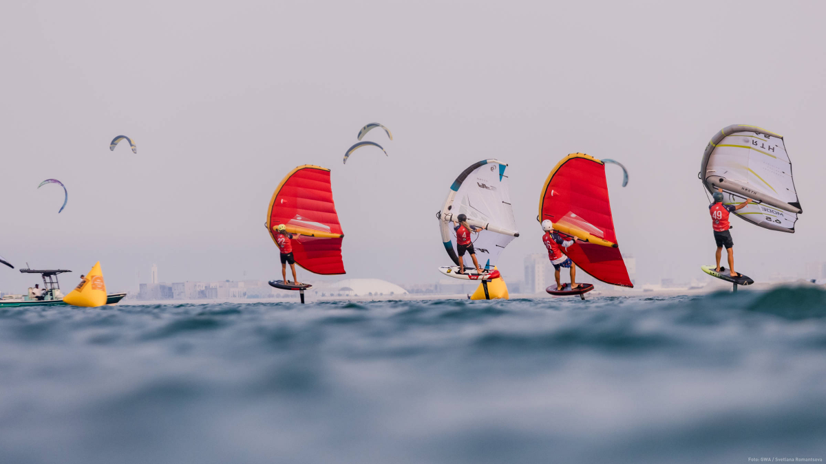 Wingfoil World Cup in den Vereinigten Arabischen Emiraten