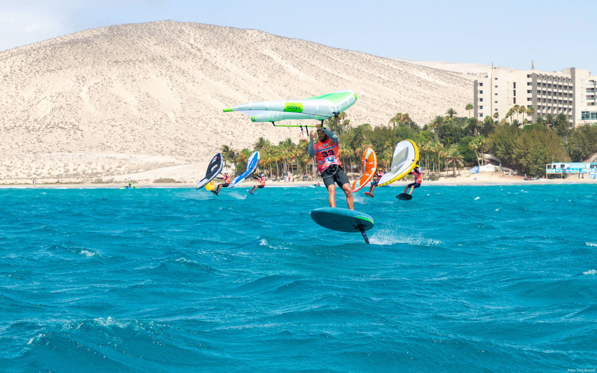 Wingfoil Slalom am Sotavento Beach