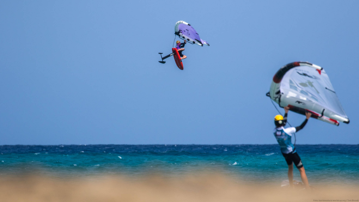 GWA Wingfoil World Cup Fuerteventura 2026 - Tag 2