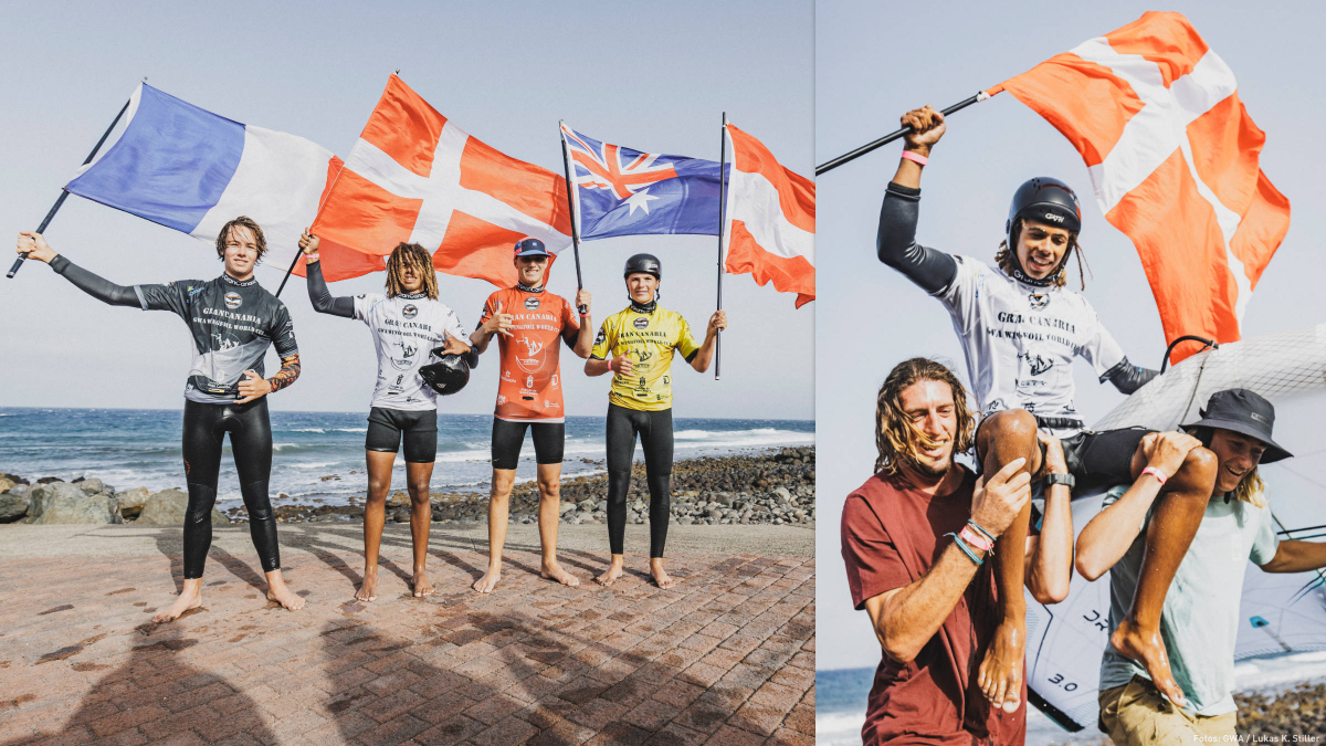 Das Podium auf Gran Canaria
