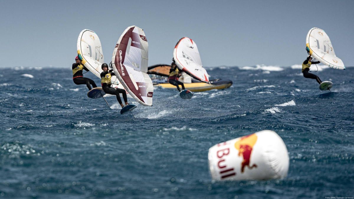 FreeFly-Slalom mit Wings zwischen 2 und 3,5 Quadratmetern