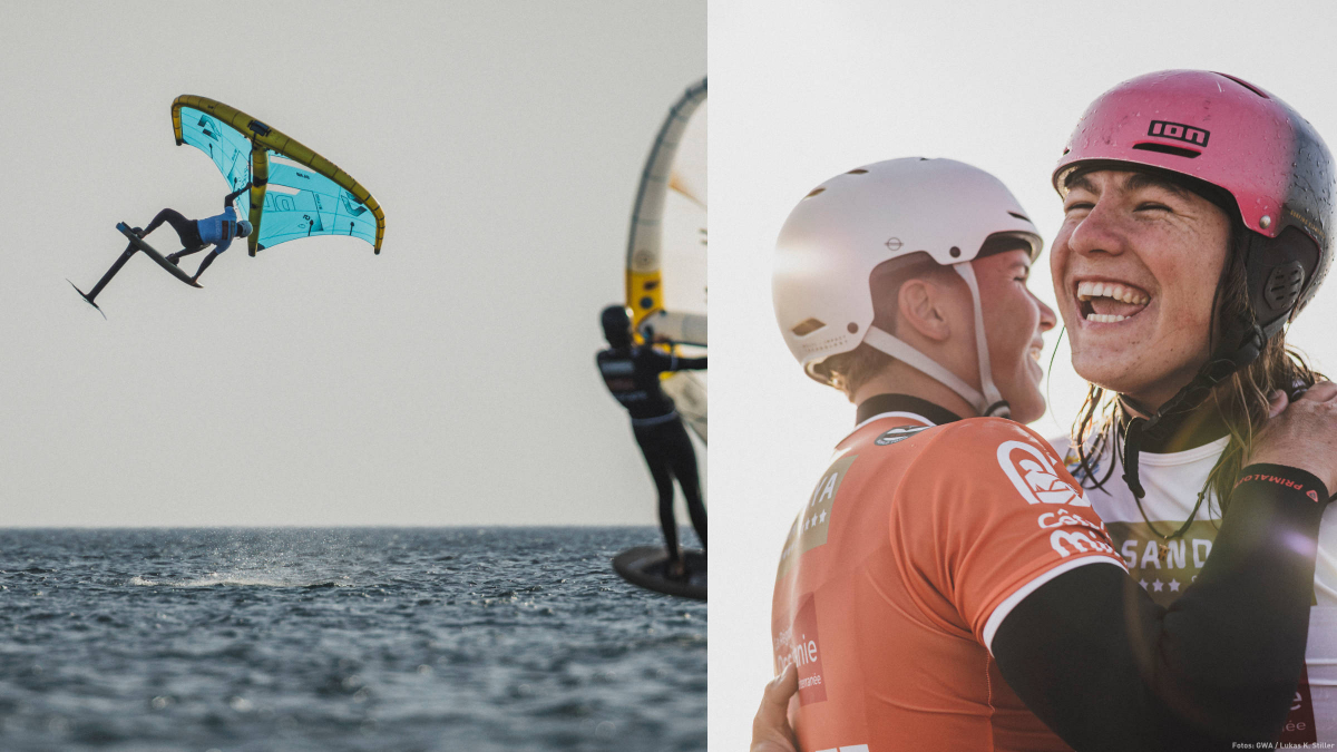 Tomas Acherer und Rocco Makana