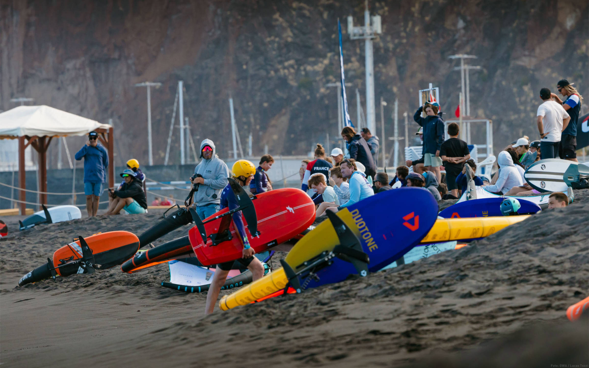 Event Location - der Strand Playa de Santa Cruz de La Palma