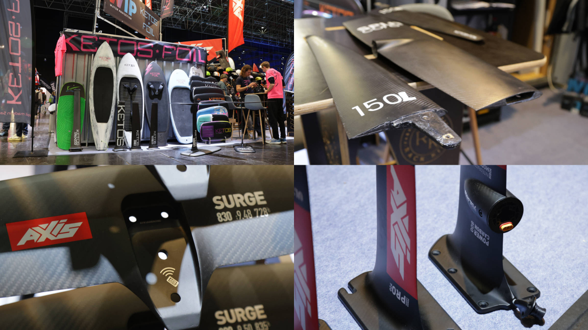 Hydrofoils und Foilboards von Ketos, Foil-Range von Axis