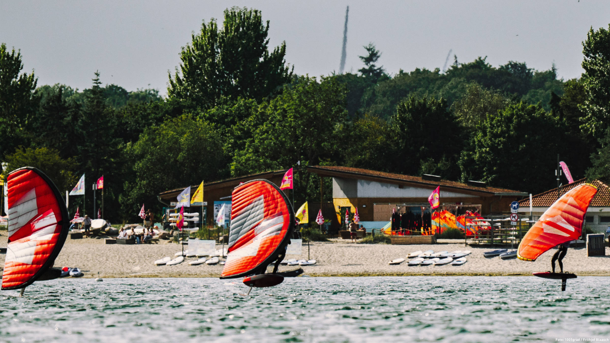 Die Surfschule am Südstrand von Kellenhusen