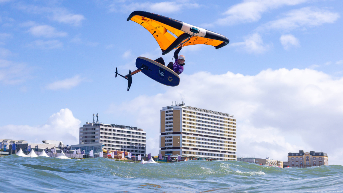 Freestyle-Action vor Sylt