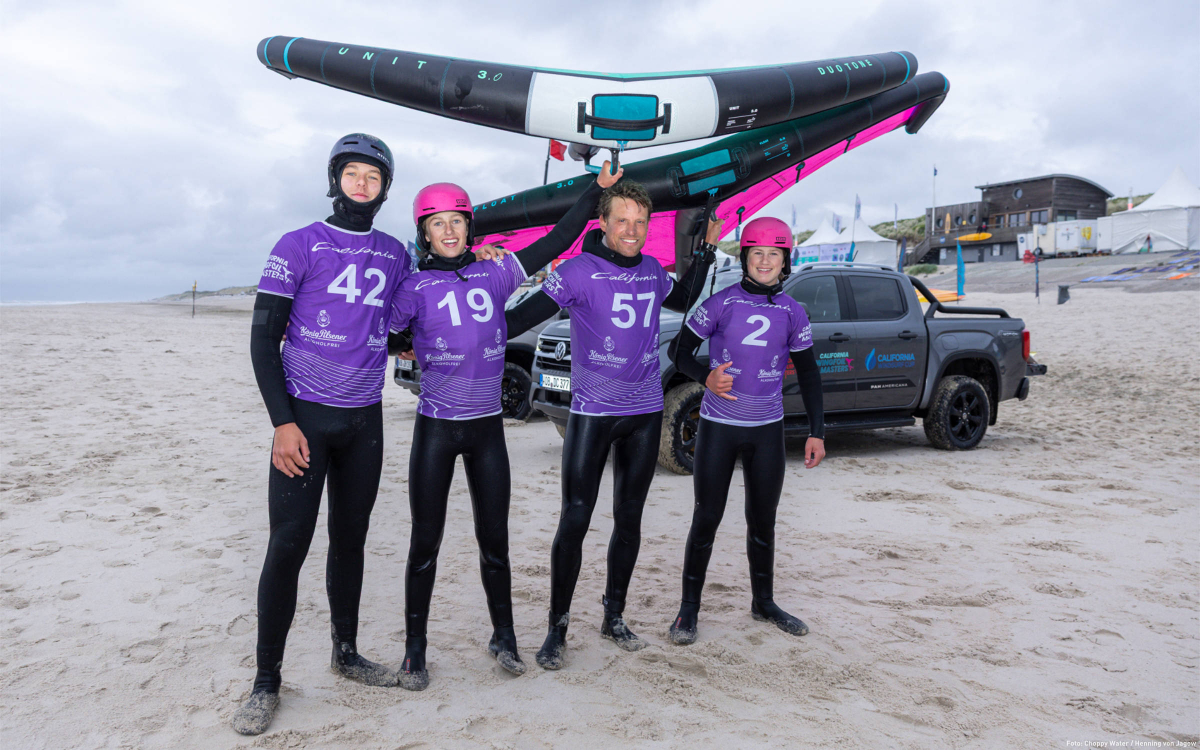 Top 4 in der Welle beim Wingfoil Masters Sylt