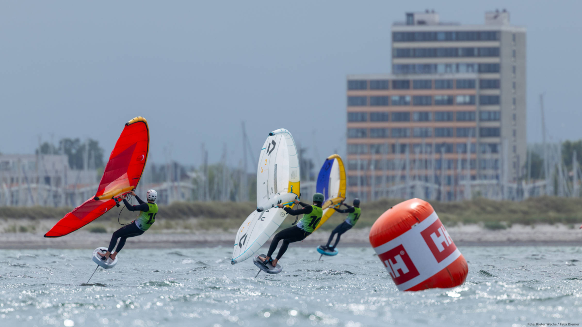 Wingfoil Racing German Open 2025 - Wingfoil-Wettbewerb auf der Kieler Woche