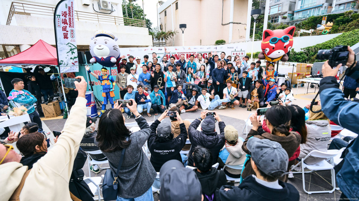 Siegerehrung in Hongkong