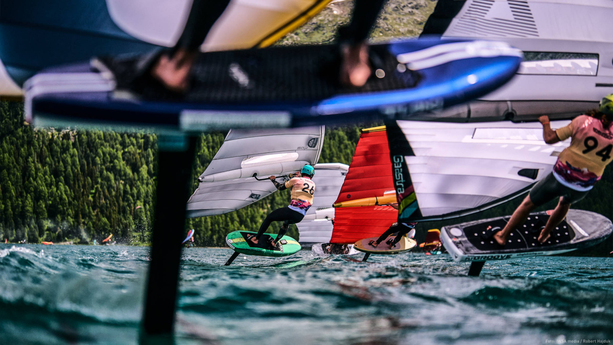WingFoil Racing World Cup beim Engadinwing Event 2026