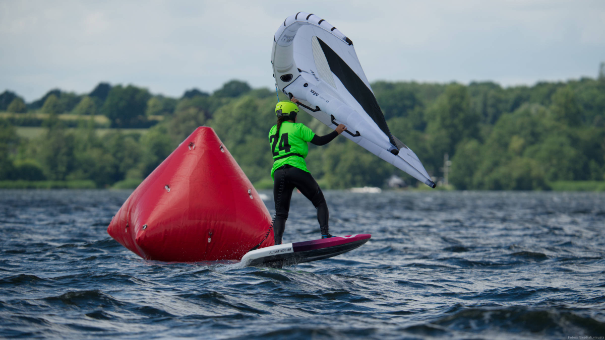 Marisa Roch auf dem Wittensee