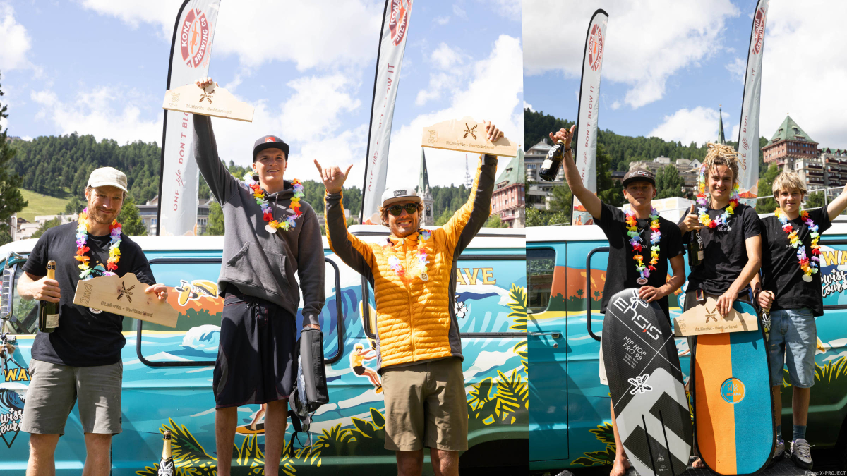 Das Podium des X-PROJECT Invitationals