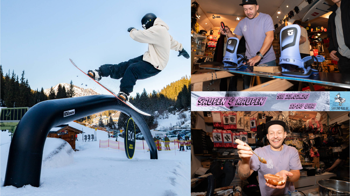 Après-Snow Saufen & Kaufen am 21.02.2026 bei Surfline Kiel
