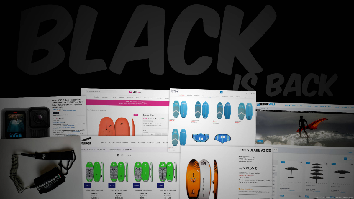 Black is back - Angebote bis der Arzt kommt...