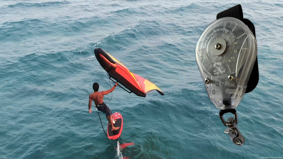 Blue Planet Zero Drag Retracting Leash System