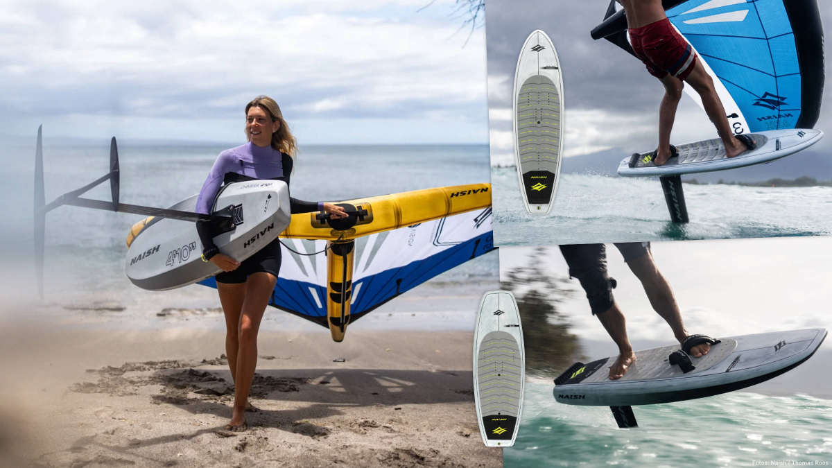 2026er Foilboards von Naish: Chimera und Blur