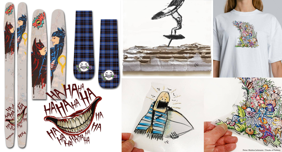 Freaks of Fashion - Surfdesigns, Dekoideen und Snowboard-/Skibau-Workshops