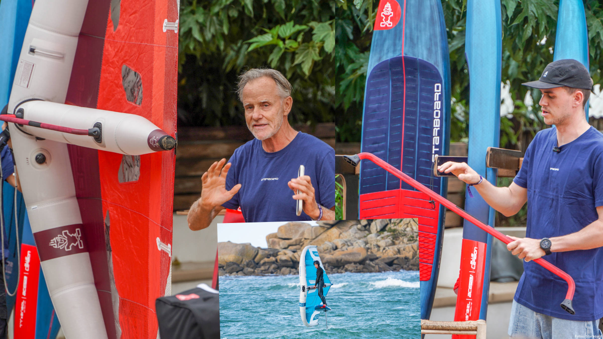 Hier sind einige Details der Starboard Wings zu sehen