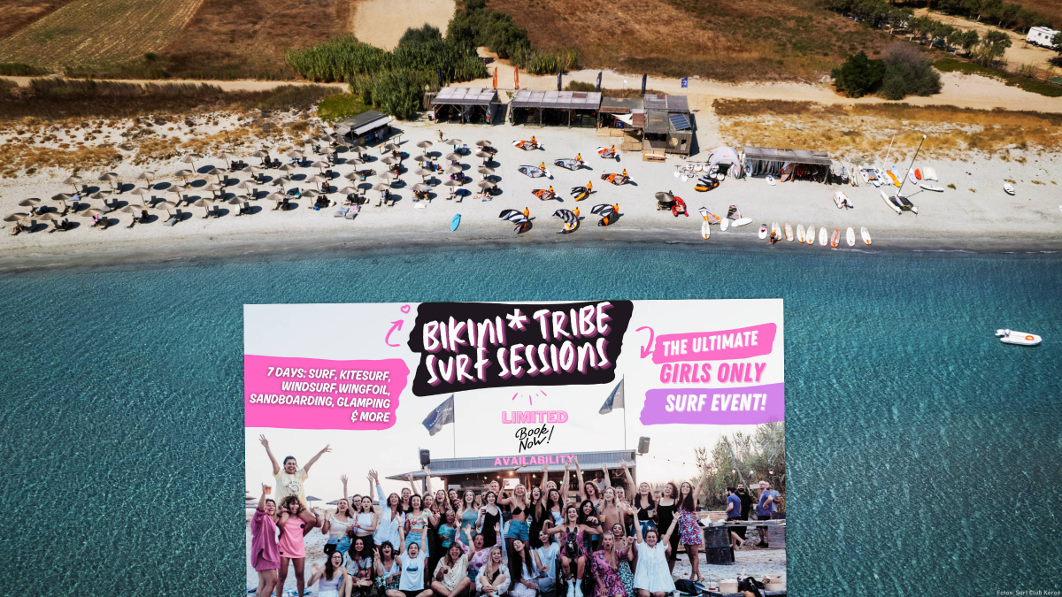 Bikini Tribe Surf Sessions beim Surf Club Keros auf Limnos