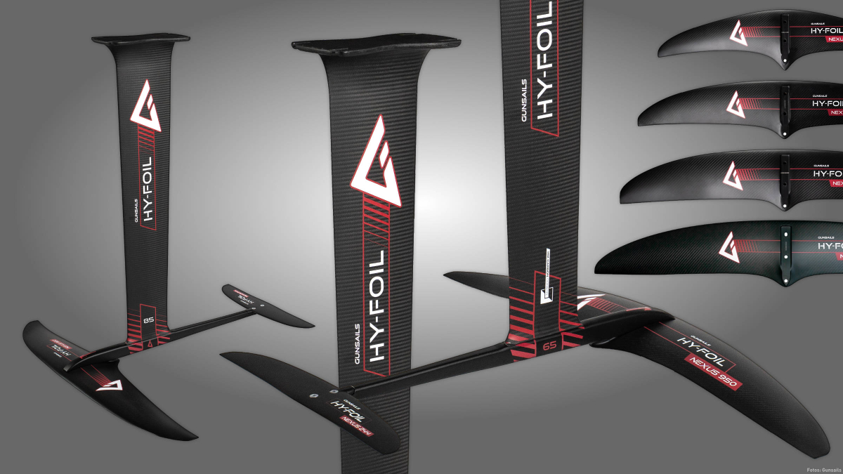 HY-Foil Nexus Carbon- und Alu-Foils von GUNSAILS