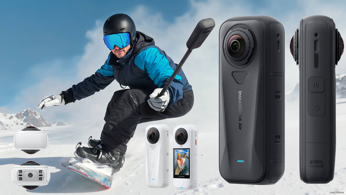 Insta360 X4 Air - leichte und wasserdichte 8K 360-Grad-Kamera