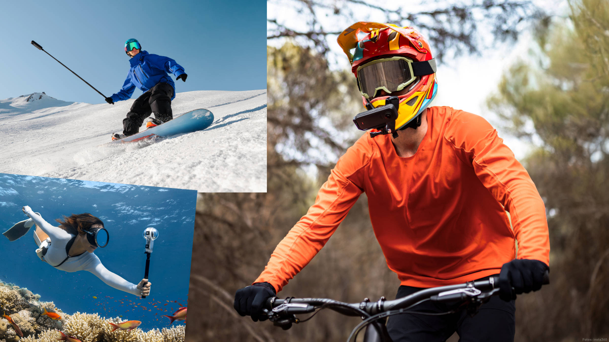 Einsatzbeispiele der Insta360 X4 Air