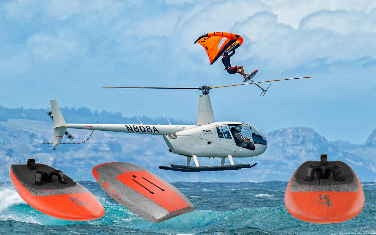 KT Foiling Super K 2 - Midlength-Foilboard in 12 Größen und 2 Bauweisen