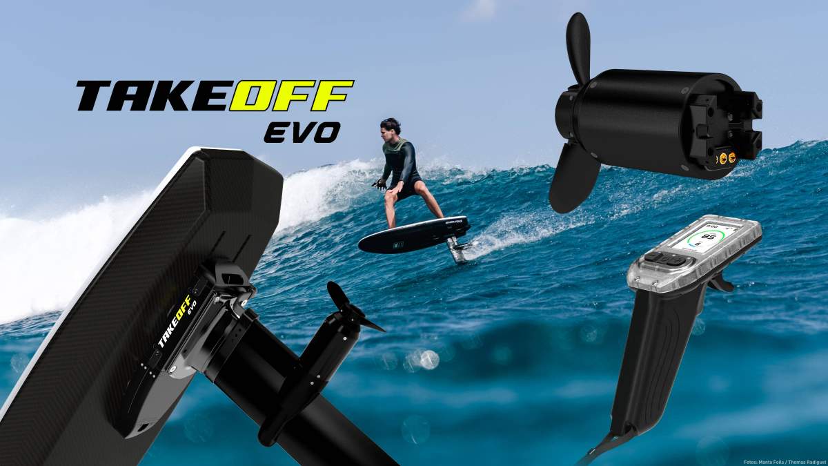 TakeOff Evo - Foil-Assist-System von Manta Foils