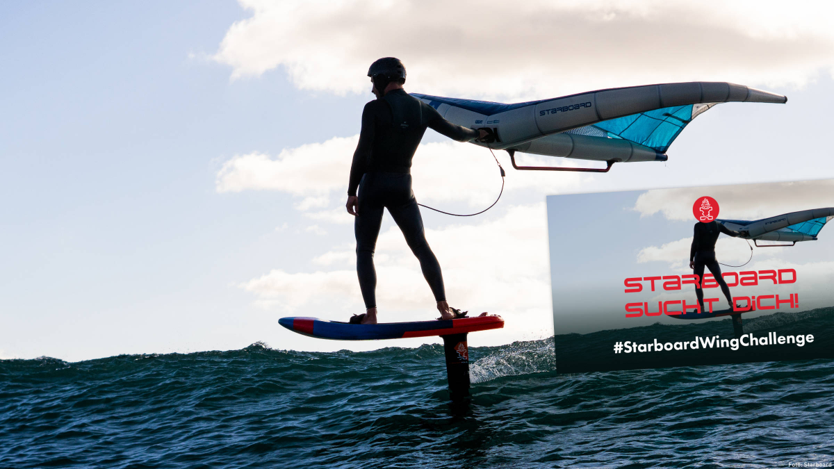 Starboard Germany sucht den nächsten Wingfoil-Teamrider