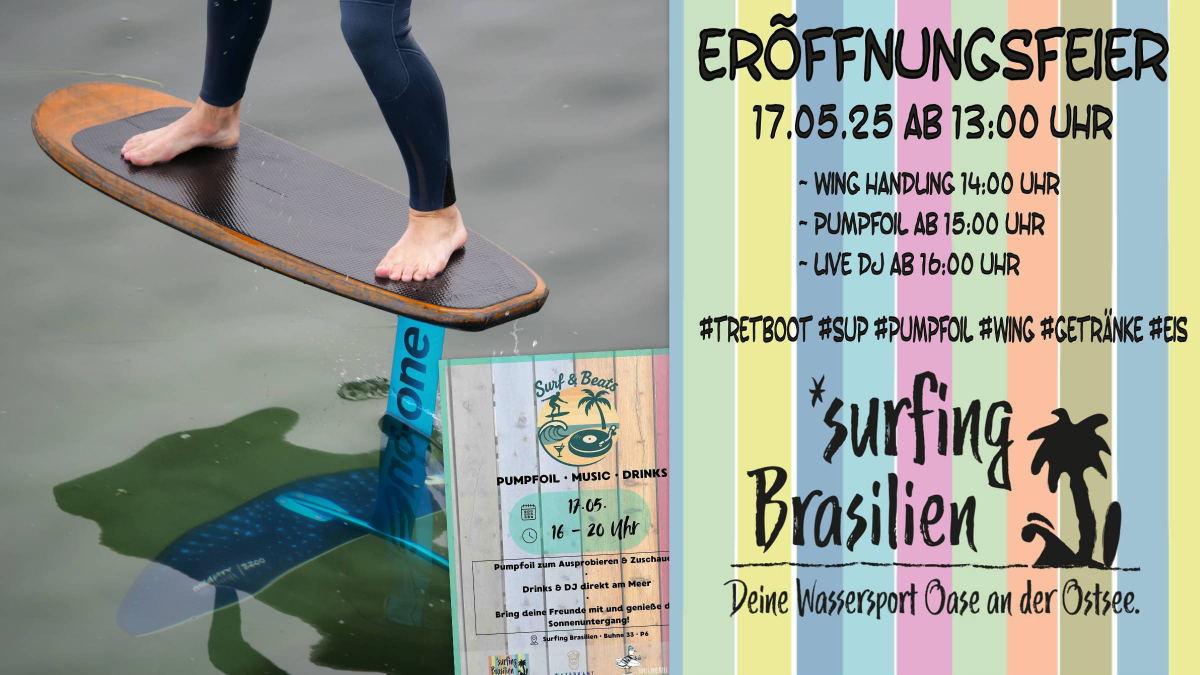 Eröffnung: Surfing Brasilien