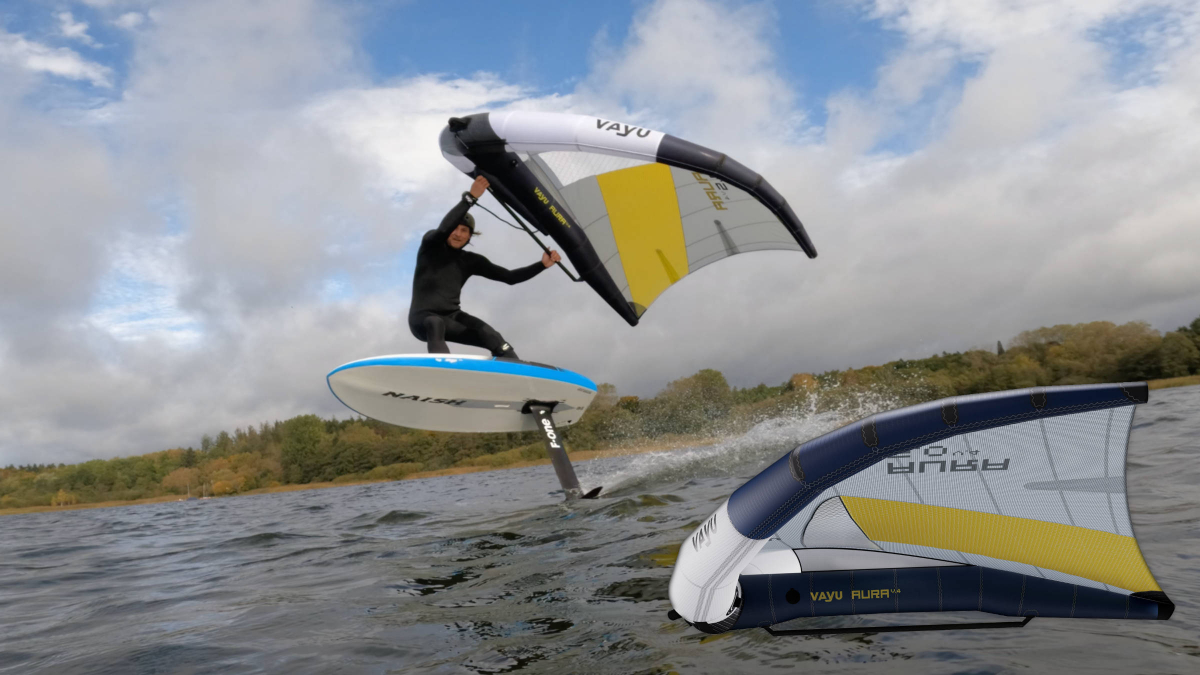 Vayu Aura V4 - leichter Boom-Wing mit reduziertem Fronttube-Durchmesser