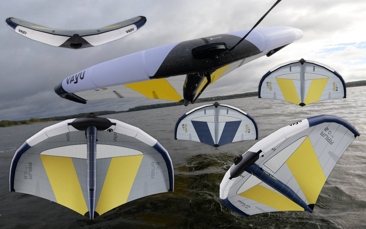Farbvarianten und Ansichten des Aura V4 von Vayu