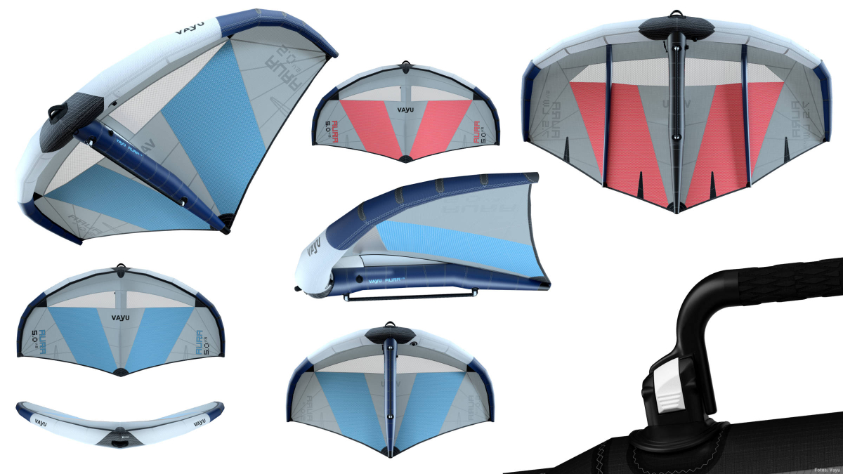 Vayu Aura V5 Modelle in unterschiedliche Ansichten