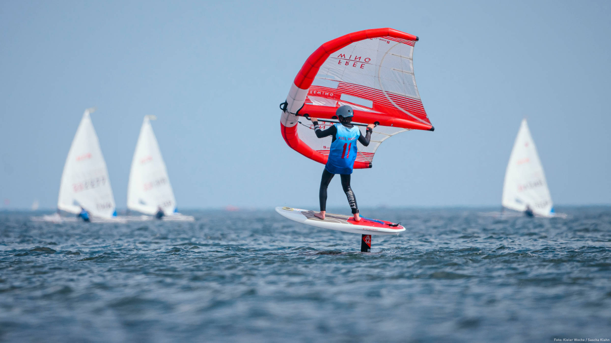 Wingfoilen auf der Kieler Woche 2025