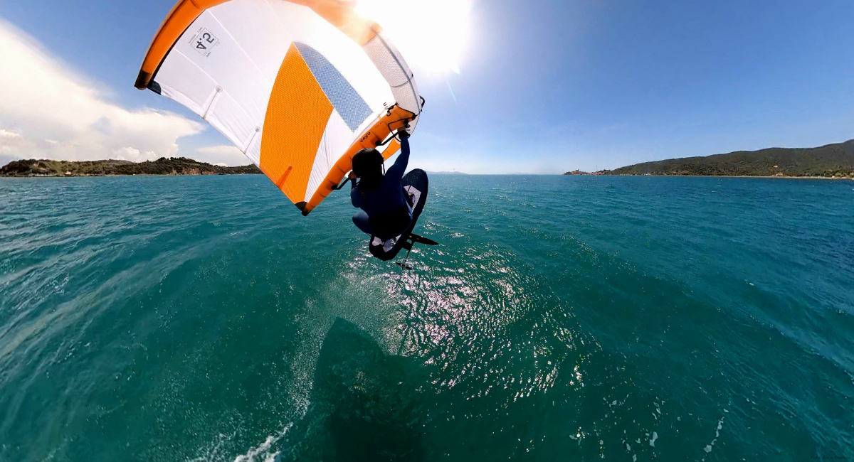 Dank Wingfoilen: rekordverdächtige 120 Tage Wassersport im Jahr