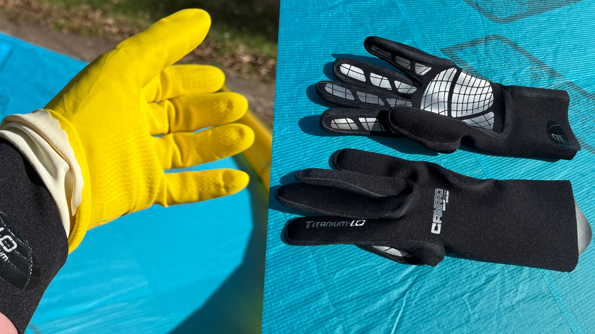 Das Modell ist auch als Unterhandschuh verwendbar