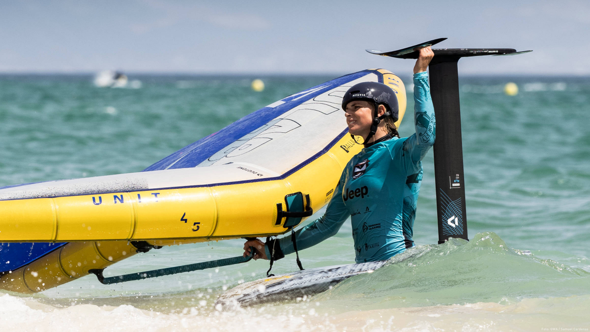 Marie Schlittenbauer beim GWA Event in Tarifa