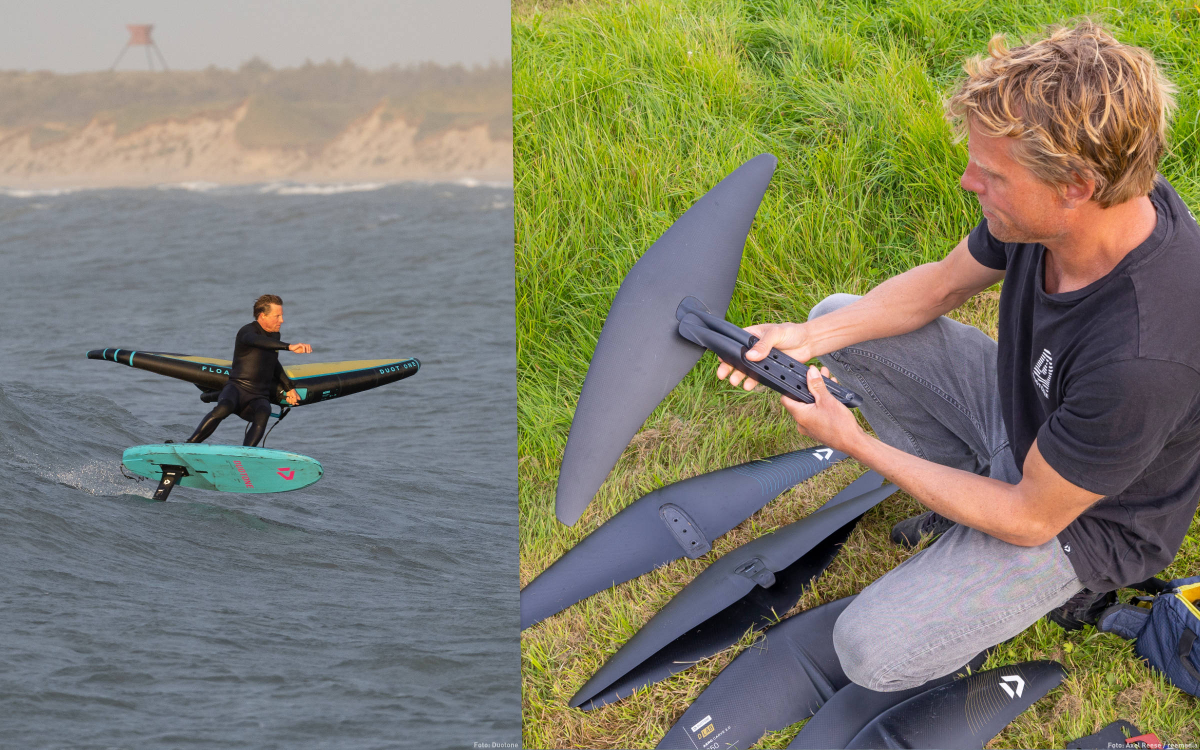 Testen auf dem Wasser und feintunen an Land