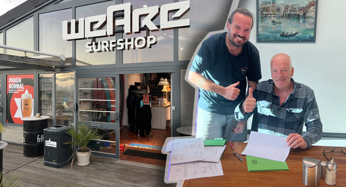 Sebastian Emmeluth übernimmt Windsurfing Hamburg von Markus von Melle