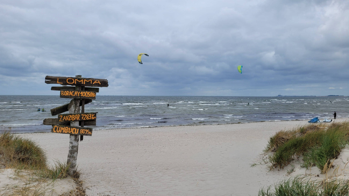 Kitesurfen in Lomma
