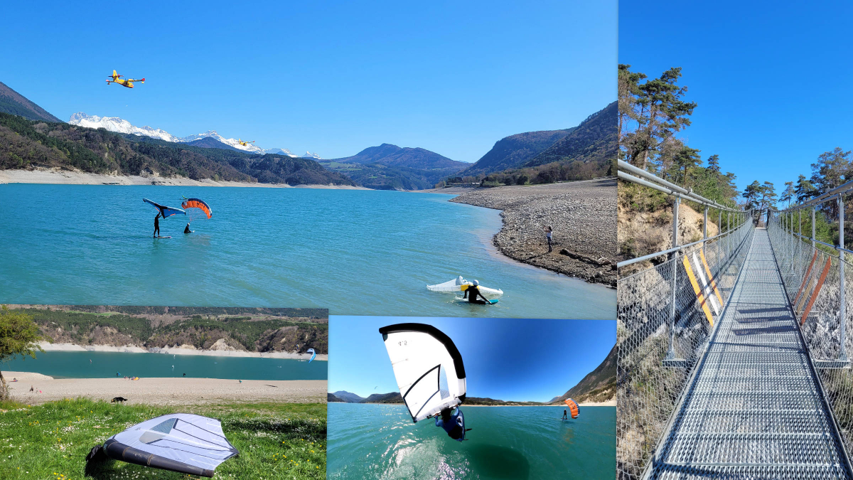 Der Stausee Lac de Monteynard
