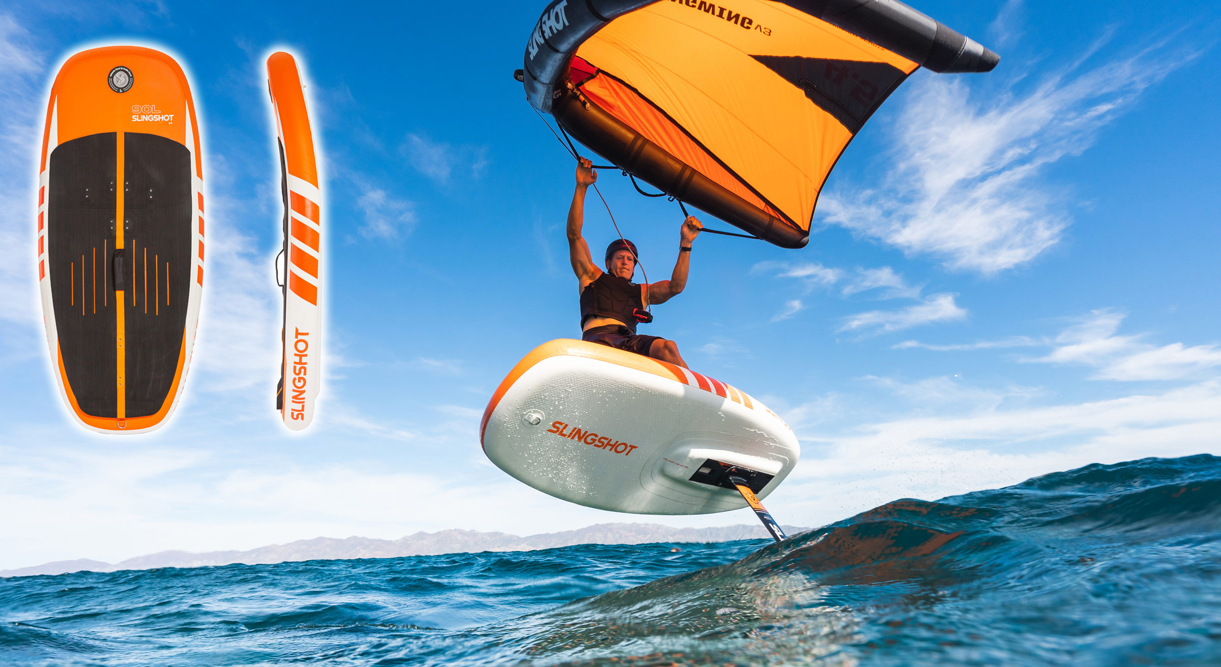 Inflatable Wingfoilboard von Slingshot wingdaily.de