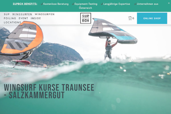 Lakebase Traunsee by SUP & WING BOX